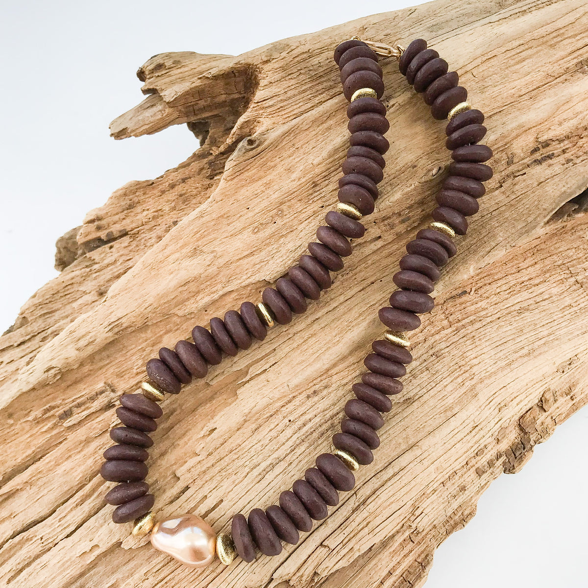 Asphinien Bohemian Layered Necklace Set - Shell, Starfish & Baroque Pearl Chokers For Summer & Beach
