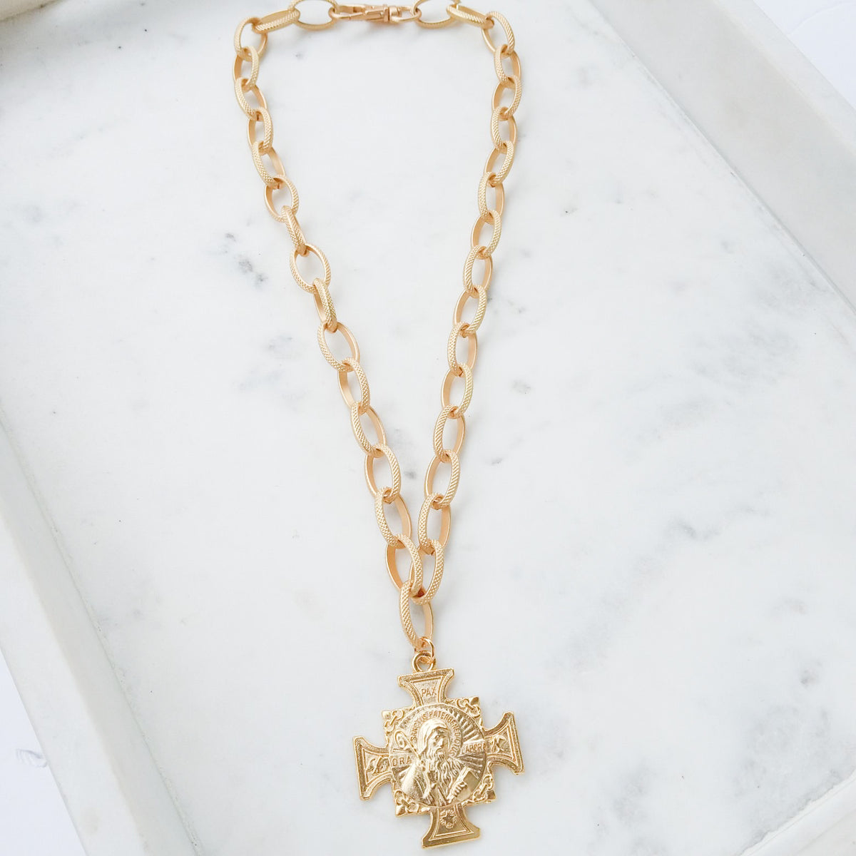 ファッション雑貨・小物その他 Vera Chain Necklace Silver Vera Cuban Chain Necklace | Minnie Lane | Wolf & Badger