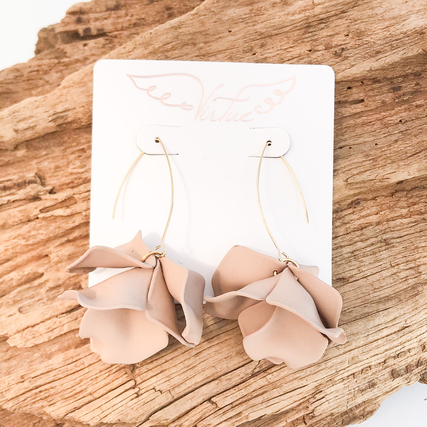 Hyacinth Tiered Marquis Earrings