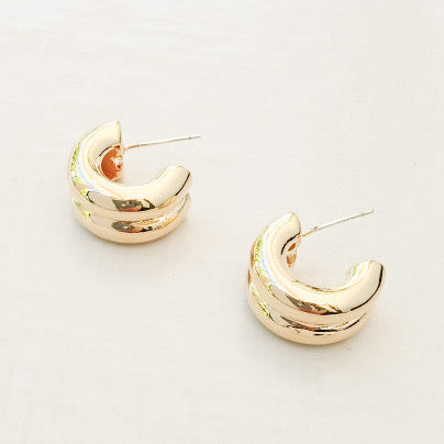 Double Thick Hoops