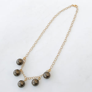 Quad Pearls on Circle Chain