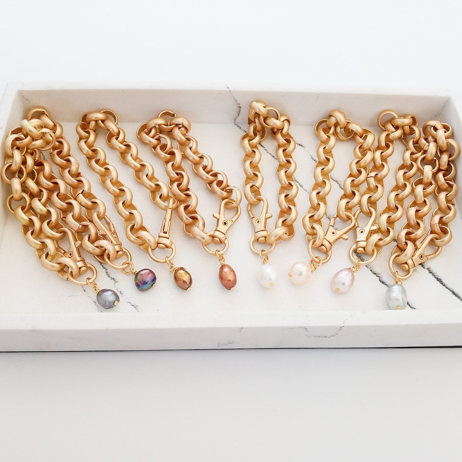 Pearl Rolo Bracelet
