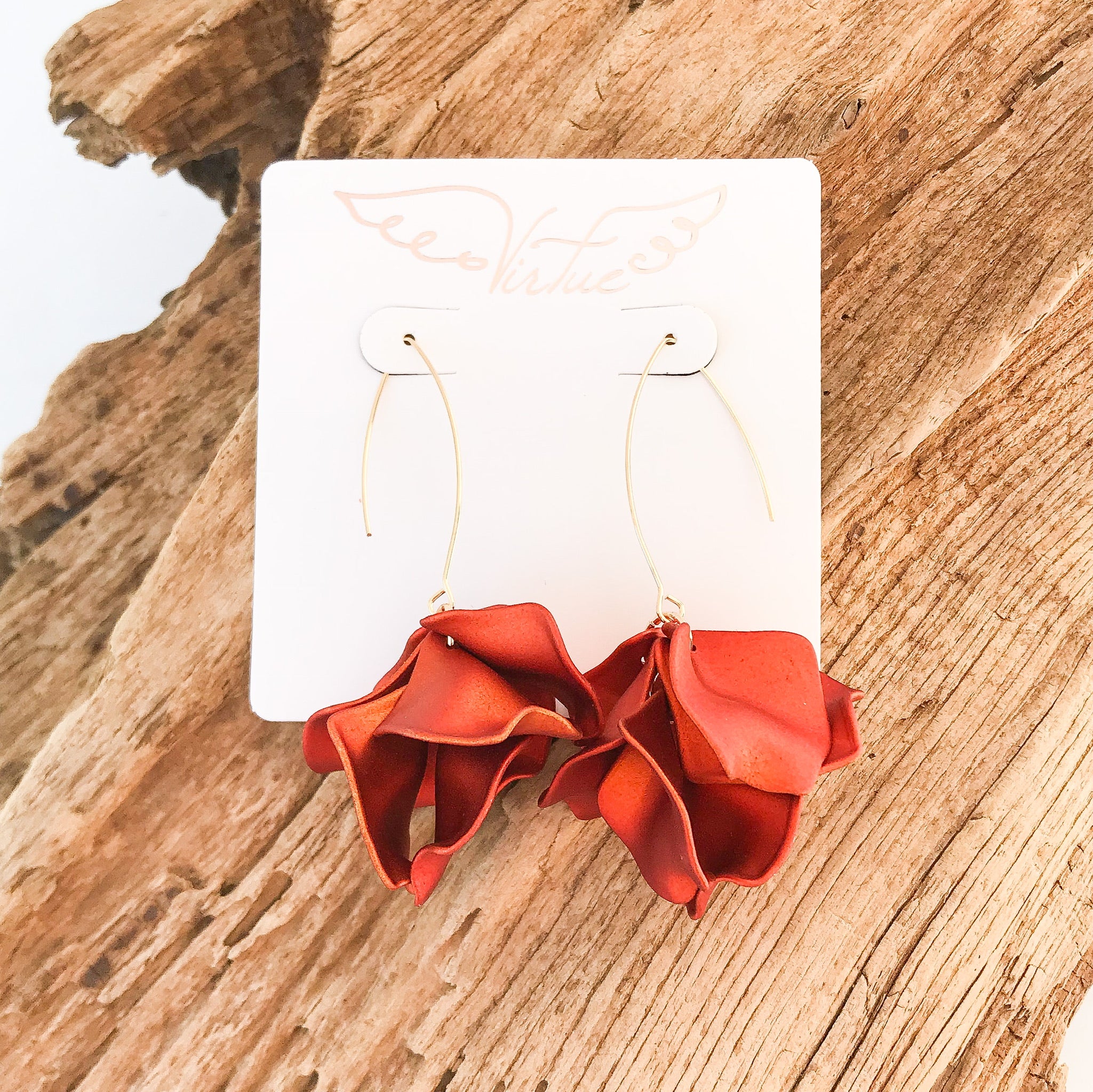 Hyacinth Tiered Marquis Earrings
