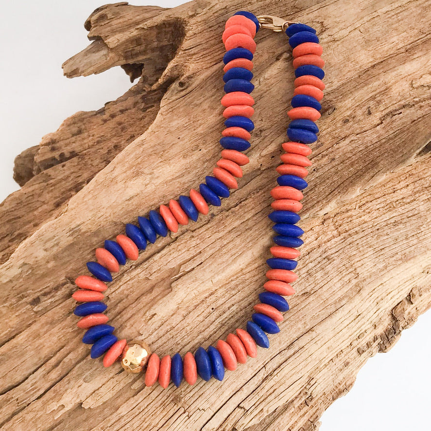 Heishi Clay Choker Necklace
