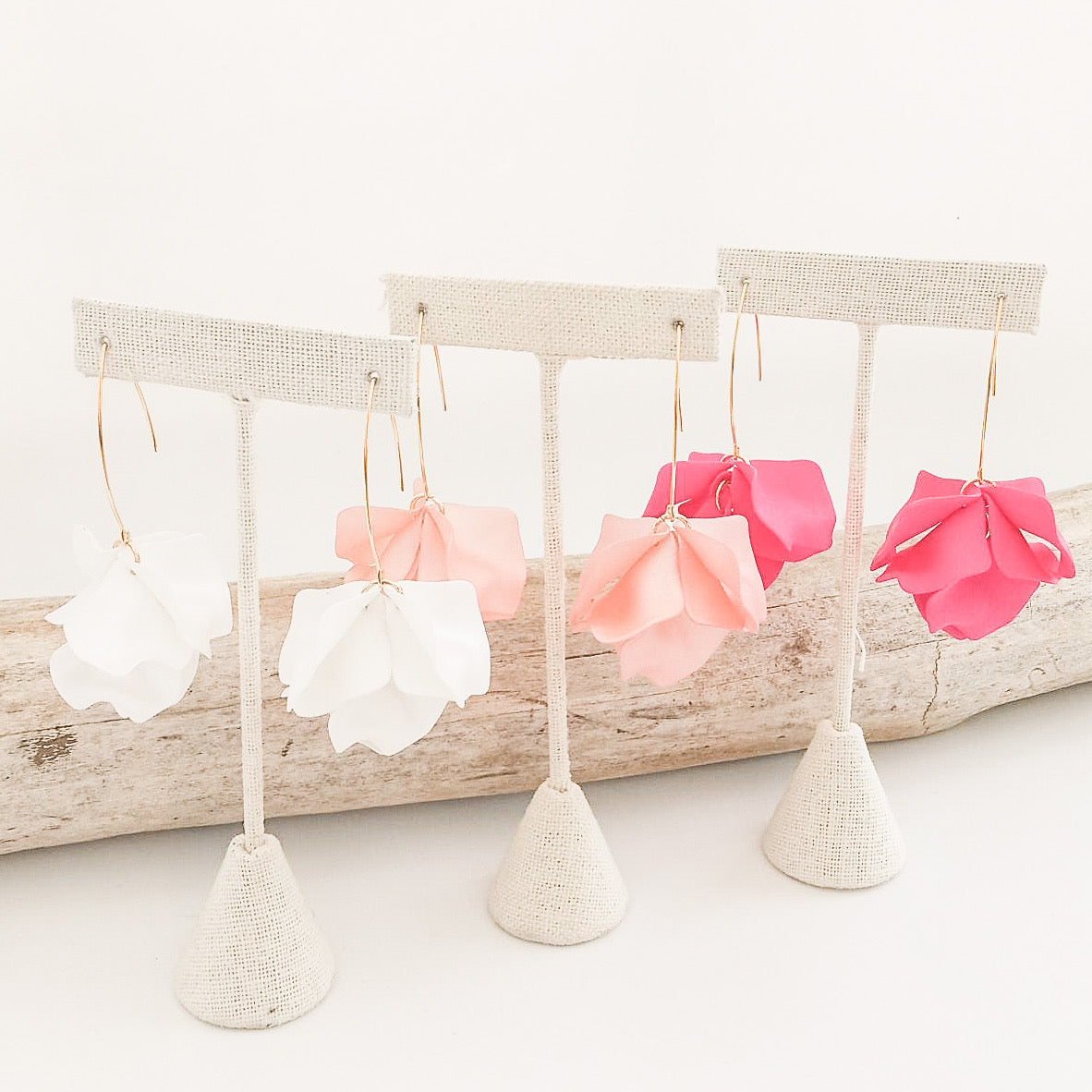 Hyacinth Tiered Marquis Earrings