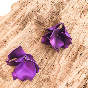 Hyacinth Tiered Marquis Earrings
