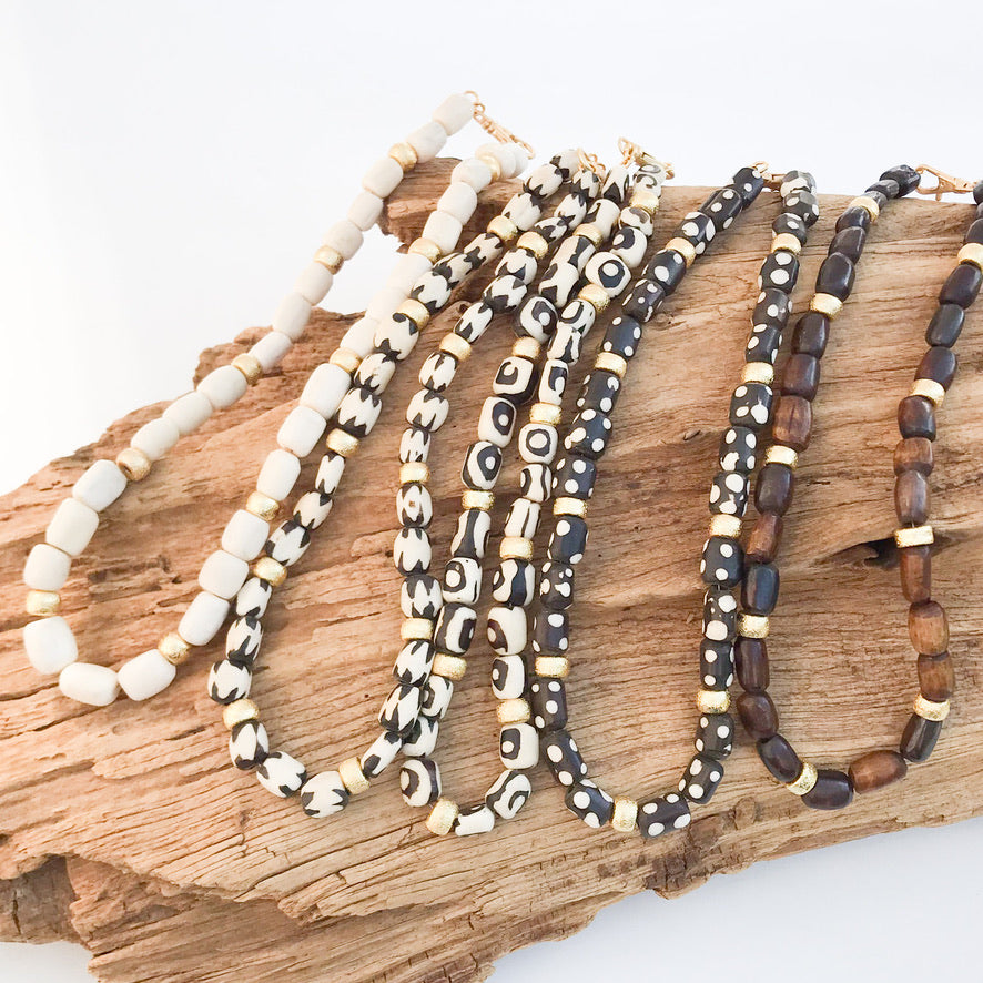 Tribal Tube Necklace