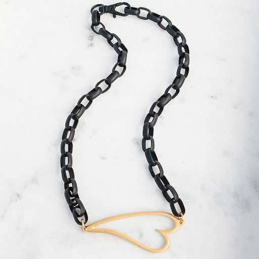Open Heart Rolo Connector