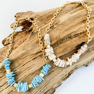 Chip Magnesite Necklace