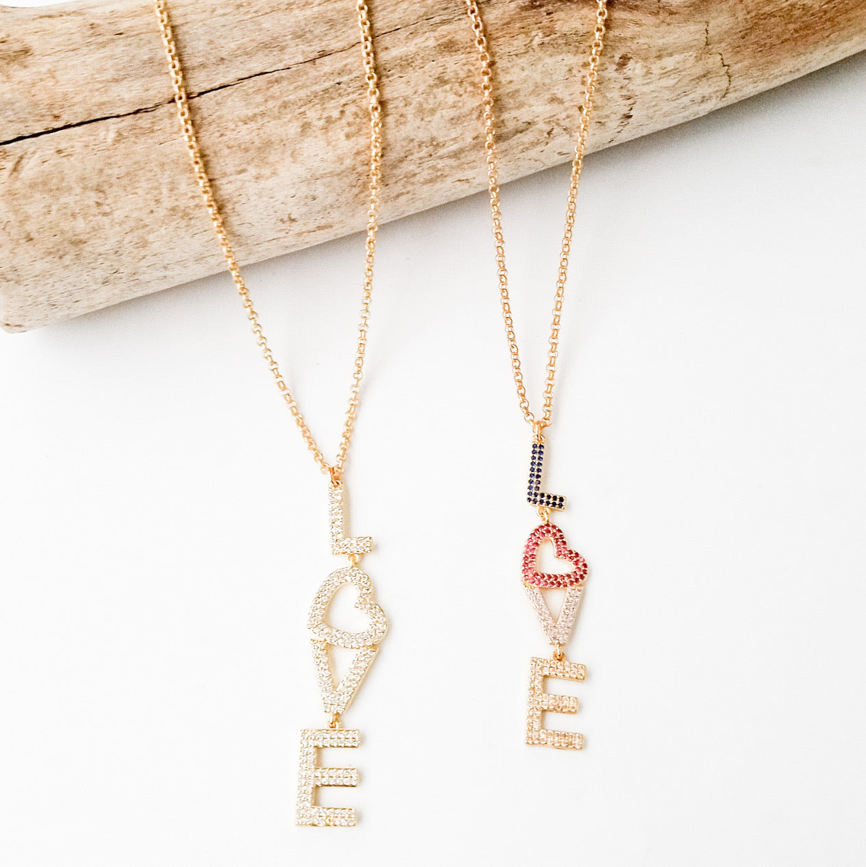 Falling Love Necklace
