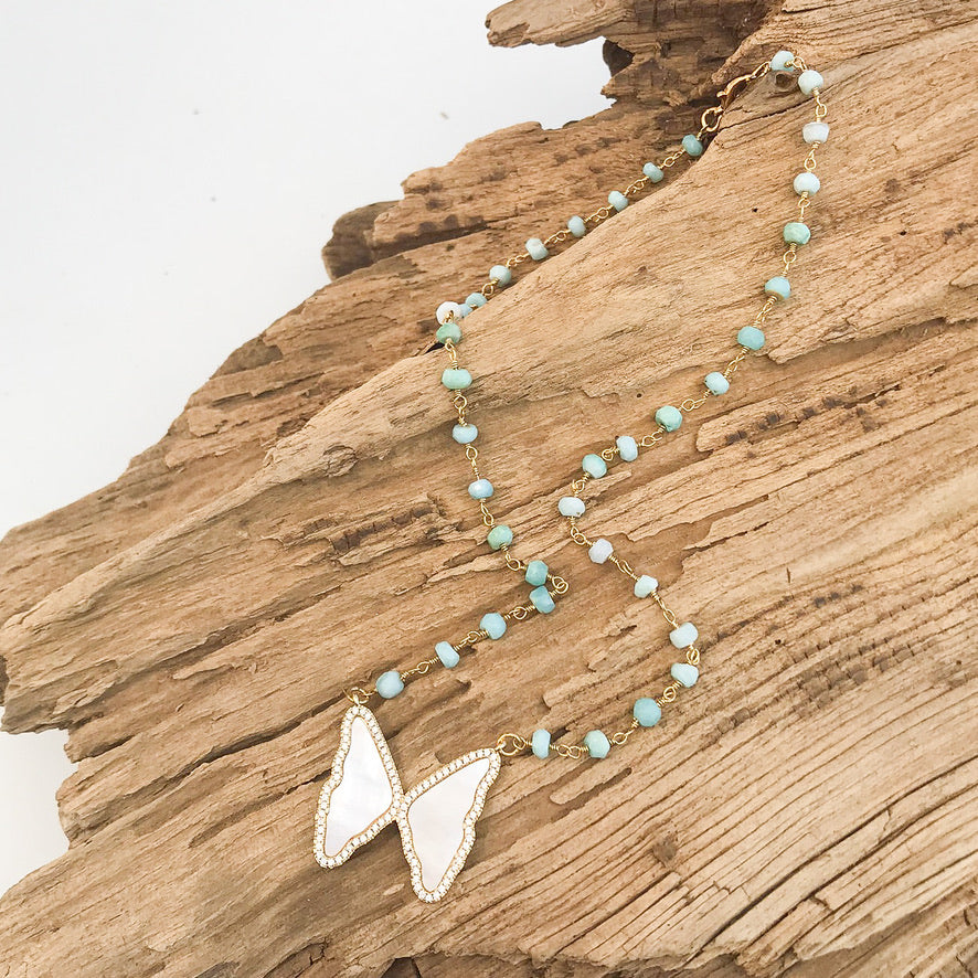 Butterfly On Rosary