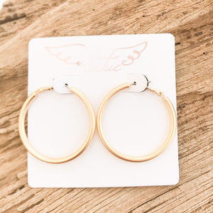 Brushed Hoops