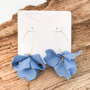 Hyacinth Tiered Marquis Earrings