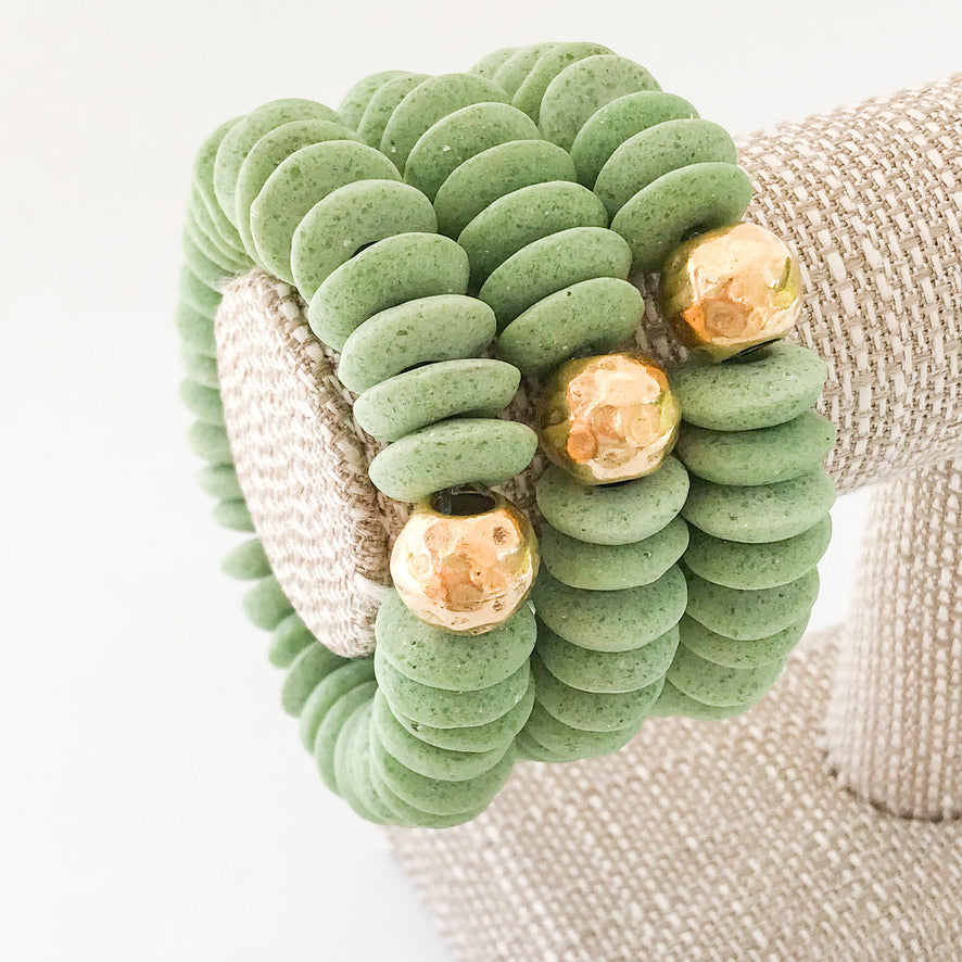 Clay Heishi Bracelets