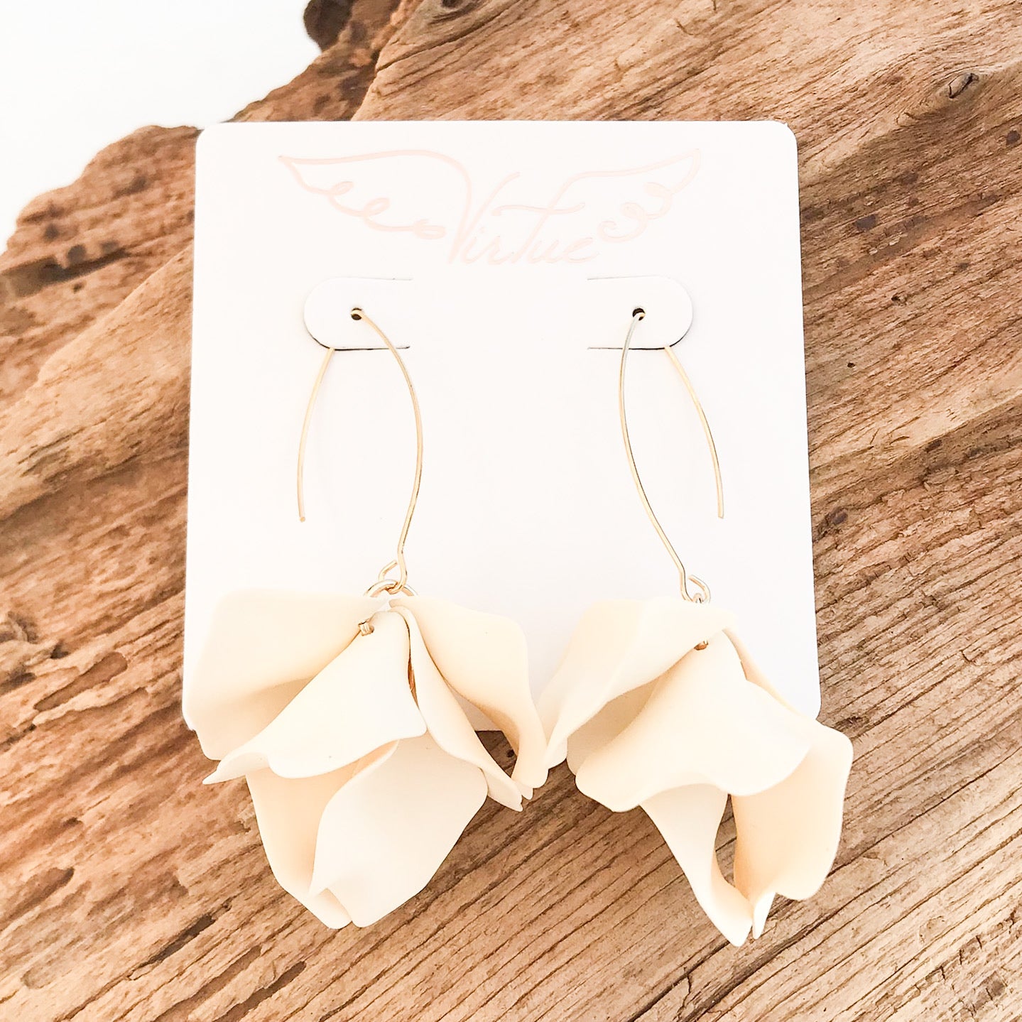 Hyacinth Tiered Marquis Earrings