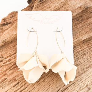 Hyacinth Tiered Marquis Earrings