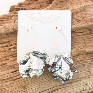 Hyacinth Tiered Marquis Earrings