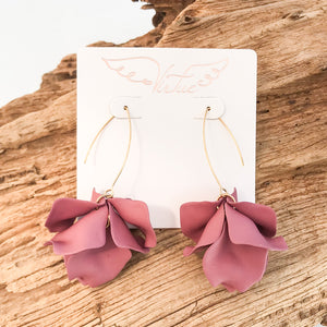 Hyacinth Tiered Marquis Earrings
