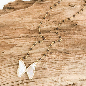 Butterfly On Rosary