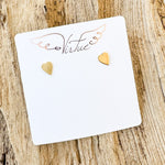 Petite Heart Studs