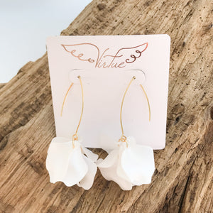 Hyacinth Tiered Marquis Earrings