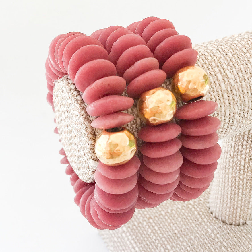 Clay Heishi Bracelets