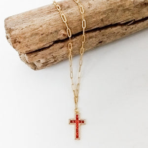 Tile Cross on 16” Paperclip