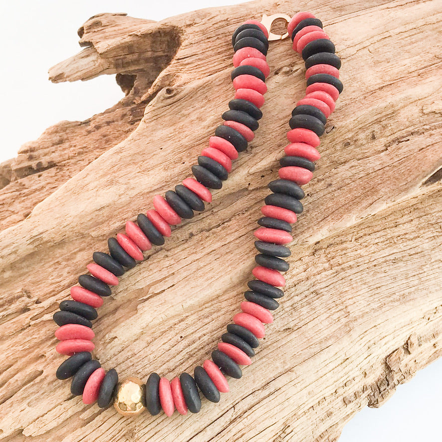 Heishi Clay Choker Necklace