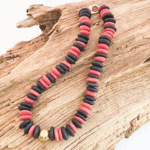Heishi Clay Choker Necklace