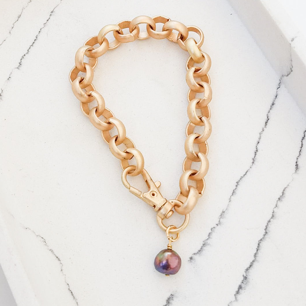 Pearl Rolo Bracelet