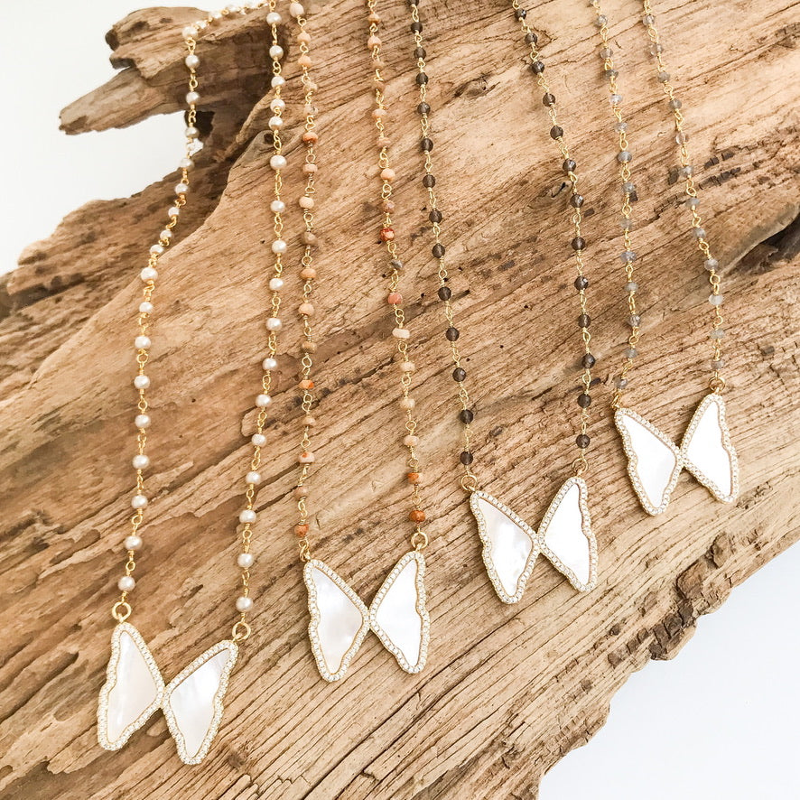 Butterfly On Rosary