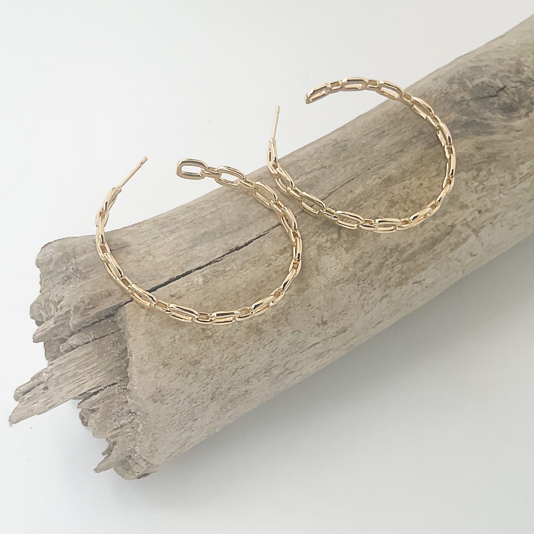 Flat Chain Link Hoops