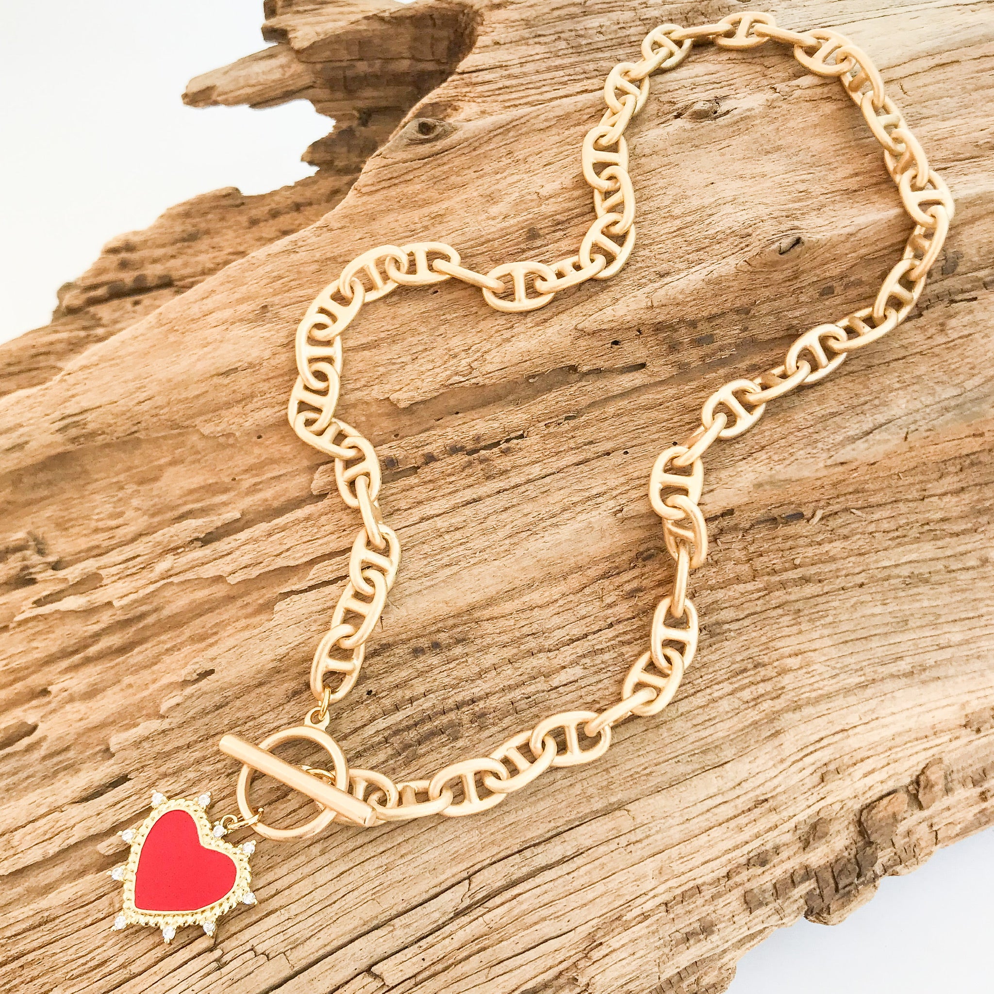 CZ Trim Heart on Helix