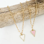 Mosaic Heart on 16” Paperclip