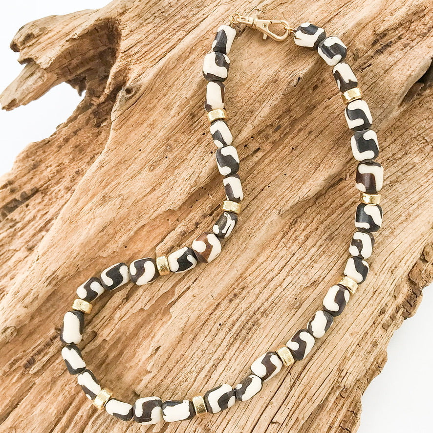 Tribal Tube Necklace
