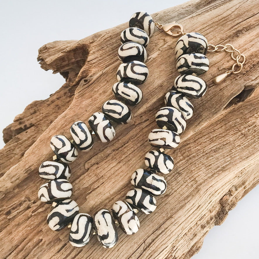 Jumbo Tribal Statement Necklace