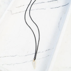 Small Chain w/ Dagger Heart 16”
