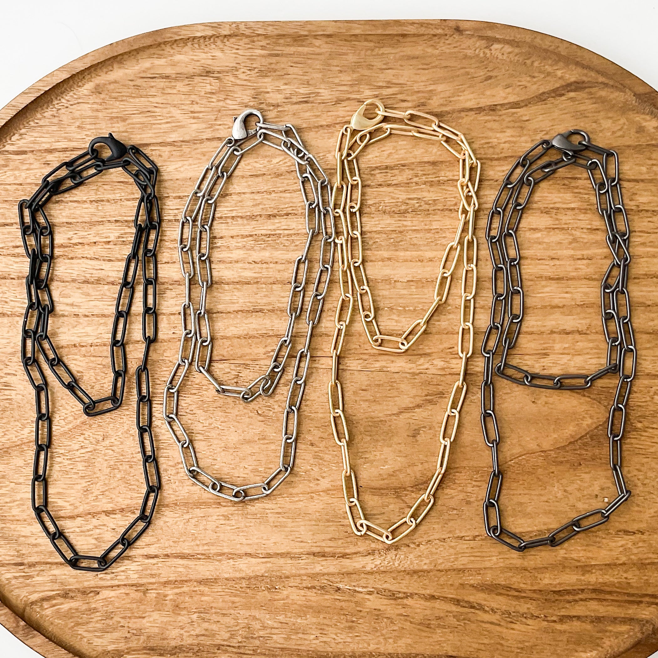 XL Long Paperclip Necklace