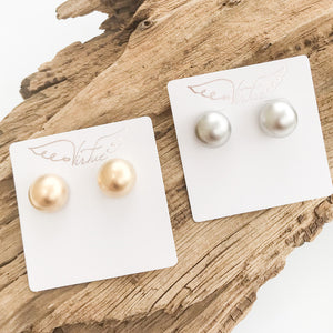 Large Globe Studs
