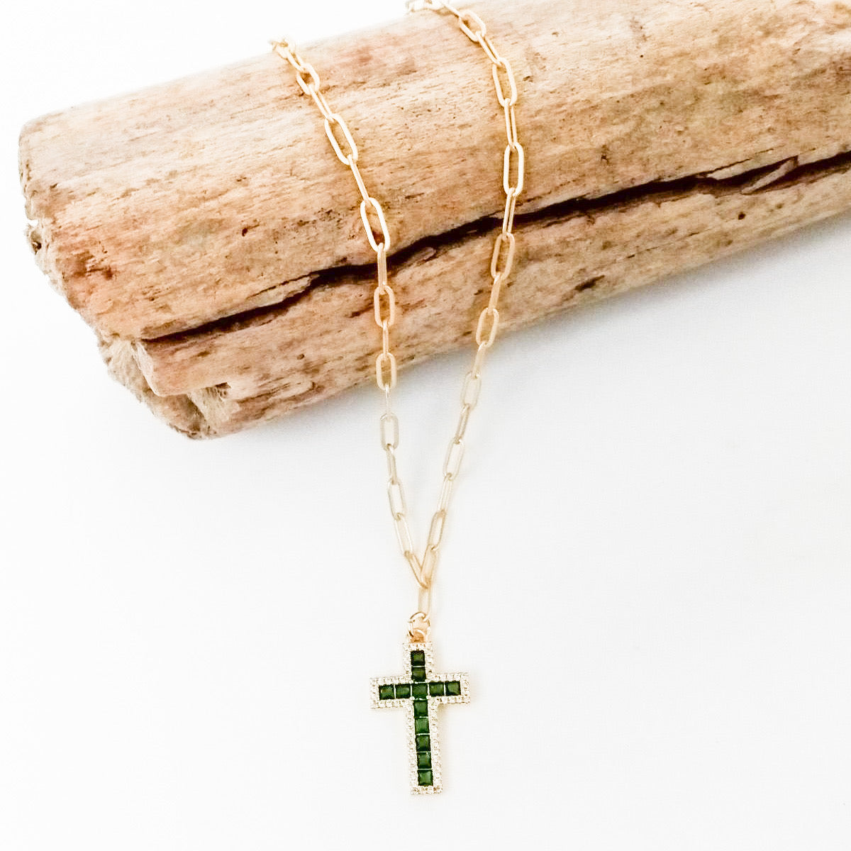 Tile Cross on 16” Paperclip