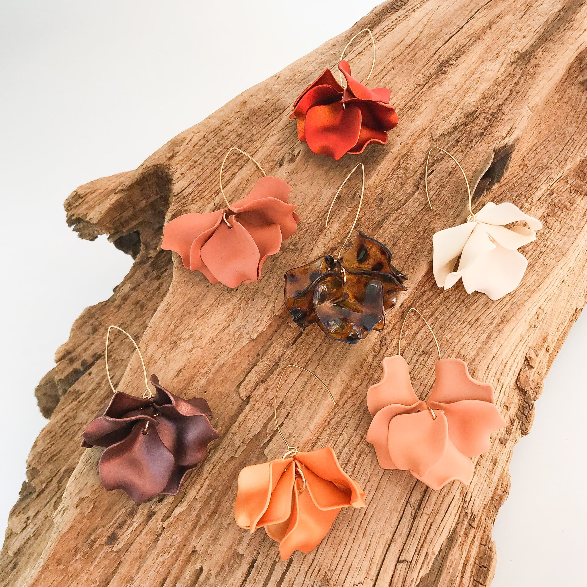 Hyacinth Tiered Marquis Earrings