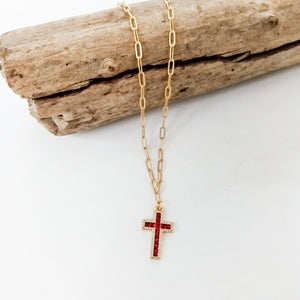 Tile Cross on 16” Paperclip