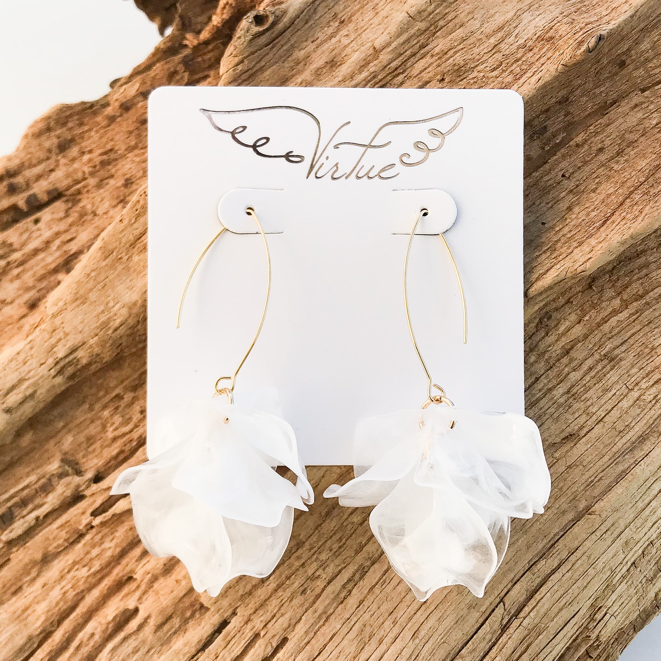 Hyacinth Tiered Marquis Earrings