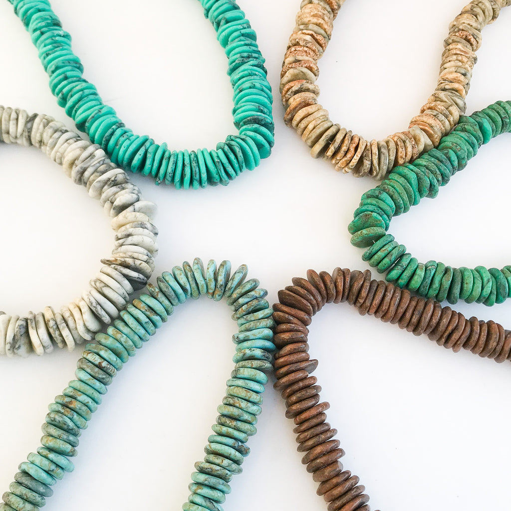 Heishi Disc Necklace