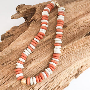Heishi Clay Choker Necklace