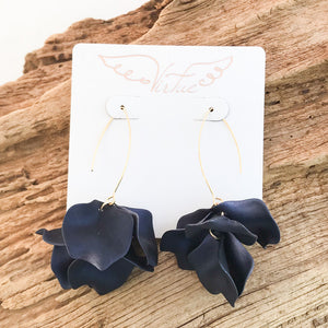 Hyacinth Tiered Marquis Earrings
