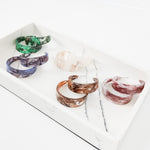 Medium Flat Acrylic Hoop