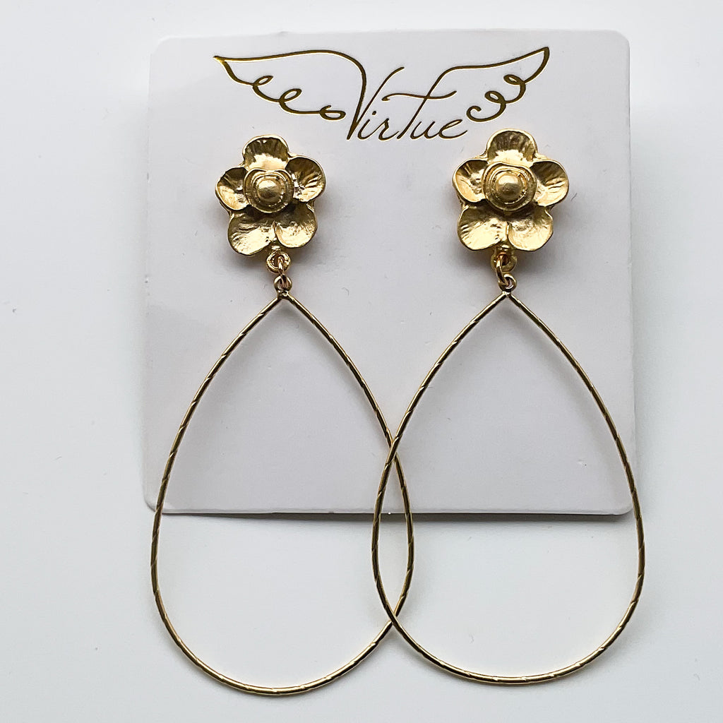 Flower Post Hoop