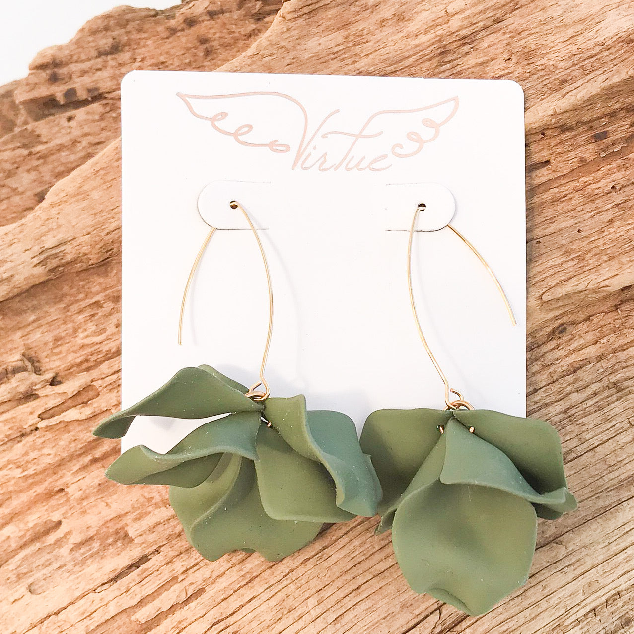 Hyacinth Tiered Marquis Earrings