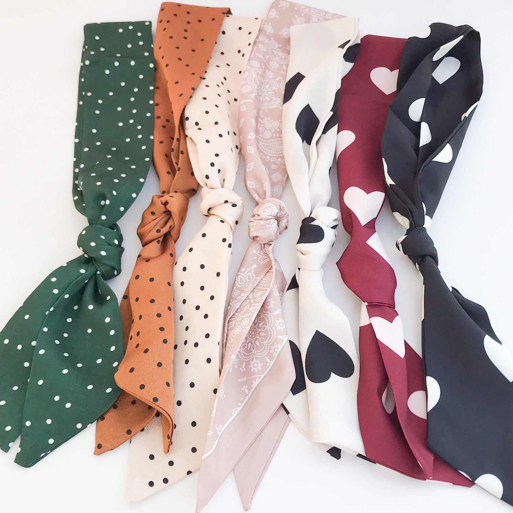 Rhinestone Monogram on Scarf